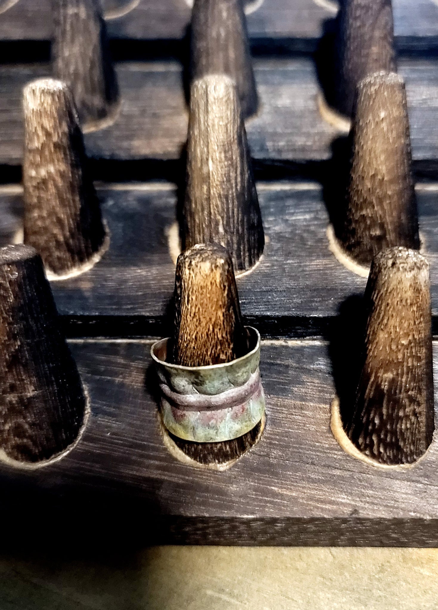 Copper Patina Ring 289